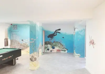 Sala de juegos en Hotel Rosa & Spa Begur
