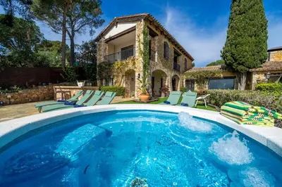 Piscina en o cerca de Villa Can Toni Vistas Mar Piscina Jacuzzi Aire Acondicionado