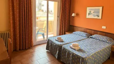 Cama o camas de una habitación en BLUESEA Copacabana
