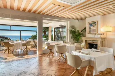 Zona de estar de Hotel Cala del Pi - Adults Only