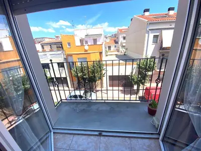 Un balcón o terraza de Espectacular apartament a Palamós centre! Amb WIFI