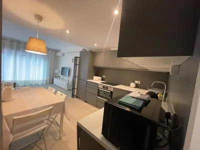 Una cocina o zona de cocina en Apartament Antic Plankton - Sa Riera Begur - Free Parking, Beach, Wifi, Perfect holidays