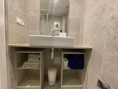 Un baño de Apartament Antic Plankton - Sa Riera Begur - Free Parking, Beach, Wifi, Perfect holidays