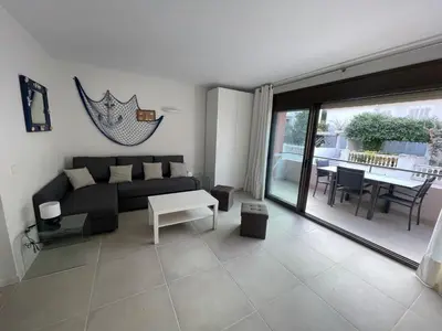 Zona de estar de Apartament Antic Plankton - Sa Riera Begur - Free Parking, Beach, Wifi, Perfect holidays