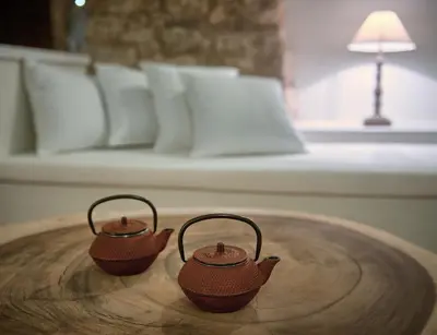 Cama o camas de una habitación en El Petit Convent