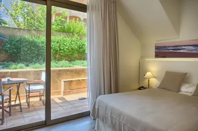 Cama o camas de una habitación en El Petit Convent