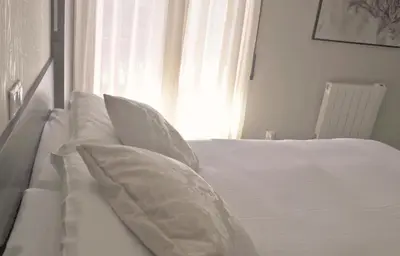 Cama o camas de una habitación en Hotel Esteba