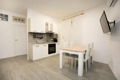 Una cocina o zona de cocina en Apartament al cor de Begur