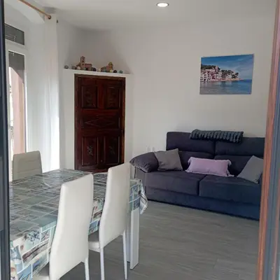 Zona de estar de Apartament al cor de Begur