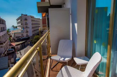Un balcón o terraza de Hotel Acacias Suites & Spa