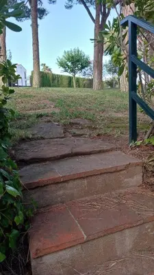 Jardín al aire libre en Apartamento Ca la Raquel Calella Palafrugell