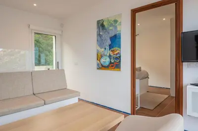 Una televisión o centro de entretenimiento en A-30 BEGUR AIGUABLAVA 4 PaX