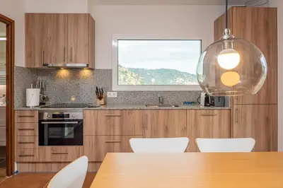 Una cocina o zona de cocina en A-30 BEGUR AIGUABLAVA 4 PaX