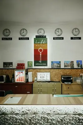 Una cocina o zona de cocina en LOFT HOSTAL Group