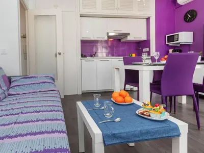 Una cocina o zona de cocina en Apartment jazz by Interhome