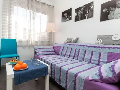 Zona de estar de Apartment jazz by Interhome