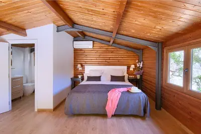 Cama o camas de una habitación en Hotel Convent de Begur