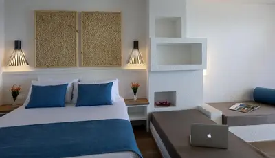Cama o camas de una habitación en Golden Mar Menuda
