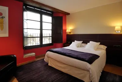 Cama o camas de una habitación en Mas Ferran