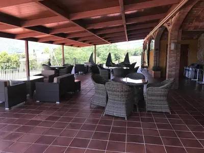 Zona de estar de Mas Ferran