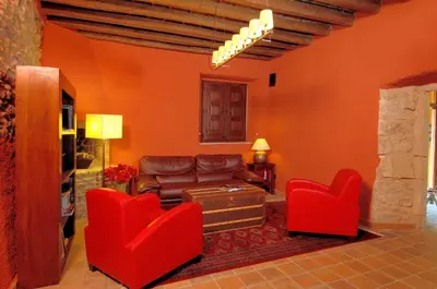 Zona de estar de Mas Ferran
