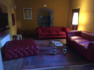 Zona de estar de Mas Ferran
