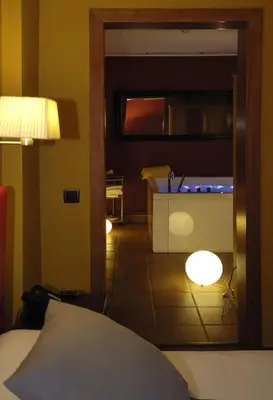 Cama o camas de una habitación en Mas Ferran