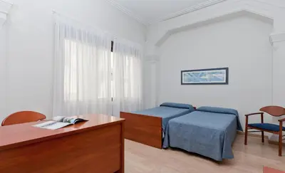 Cama o camas de una habitación en Peninsular