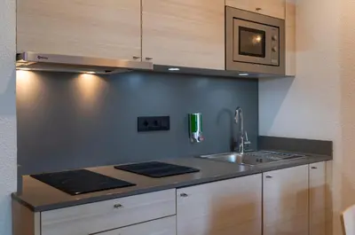 Una cocina o zona de cocina en Almirall Apartaments