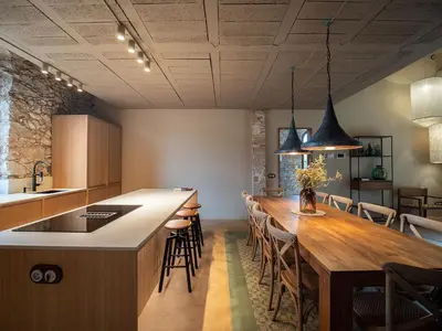 Una cocina o zona de cocina en Torre de Can Puig