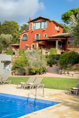 Piscina en o cerca de Mas Ses Vinyes - Adults Only