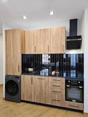 Una cocina o zona de cocina en LAGOM Apartments NEW, 5 min walk from the sea