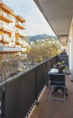 Un balcón o terraza de Josep Folch – Centro, Parking y A/C Tossa