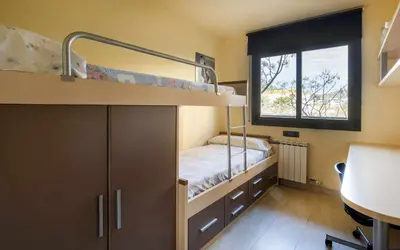 Cama o camas de una habitación en Josep Folch – Centro, Parking y A/C Tossa