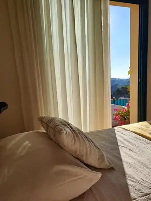 Cama o camas de una habitación en Casa de la Luna Begur