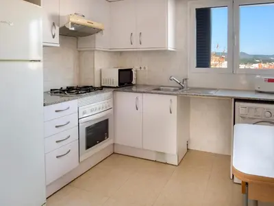 Una cocina o zona de cocina en Piso les Pites