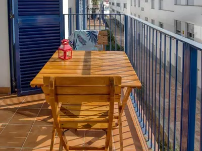 Un balcón o terraza de Piso les Pites