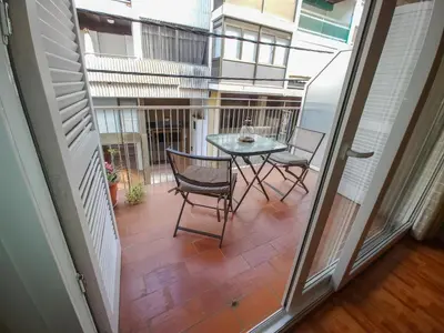 Un balcón o terraza de Piso Palomar