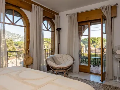 Cama o camas de una habitación en Vescomtat de Cabanyes