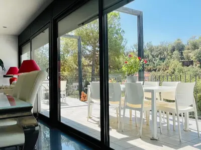 Un balcón o terraza de Villa Kubik by Costabravaway