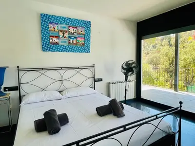 Cama o camas de una habitación en Villa Kubik by Costabravaway