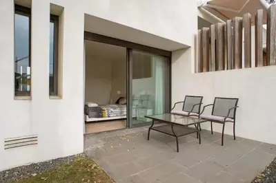 Un patio o zona al aire libre en Luxury Golf Villa in Camiral Resort Area near Girona