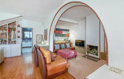 Zona de estar de 3 Bedroom Lovely Home In Breda