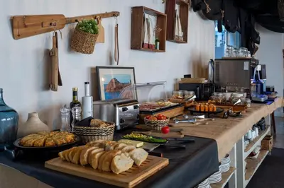 Comida en o cerca de este hostal o pensión