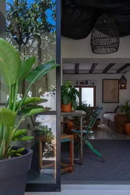 Jardín al aire libre en Hostal Boutique Es Menut