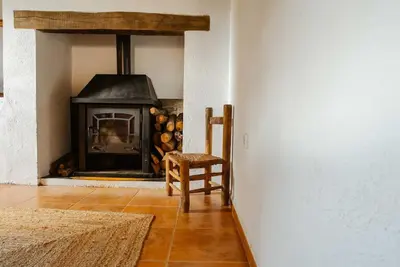 Plano de LOS TILOS Casa rural en el campo.