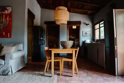 Zona de estar de La Viña. Casa rural en el campo