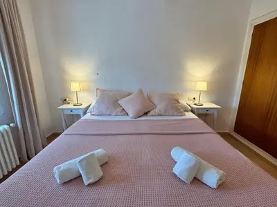 Cama o camas de una habitación en Villa La Haya