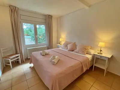 Cama o camas de una habitación en Villa La Haya