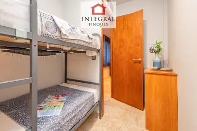 Cama o camas de una habitación en La Galera Palamós